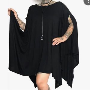 Rhiannon Flowing Oversized Tunic Foxblood